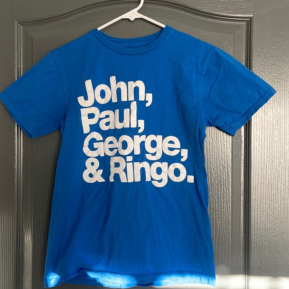 Beatles band t shirt small